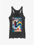 Marvel Spider-Man: Across the Spider-Verse O'Hara 2099 Comic Cover Womens Tank Top, BLK HTR, hi-res