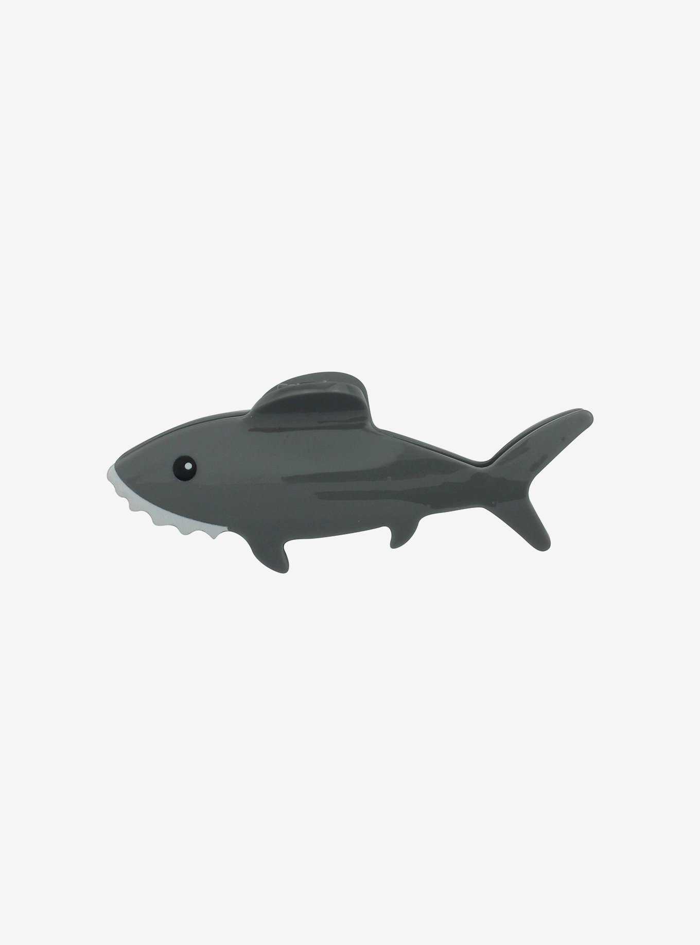 Shark Figural Claw Hair Clip, , hi-res