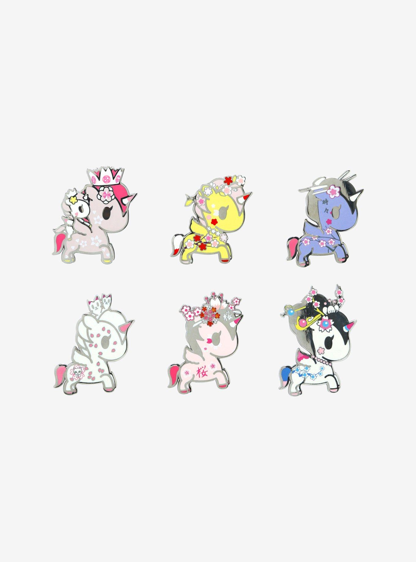 Tokidoki Cherry Blossom Unicorno Blind Box Enamel Pin | Hot Topic