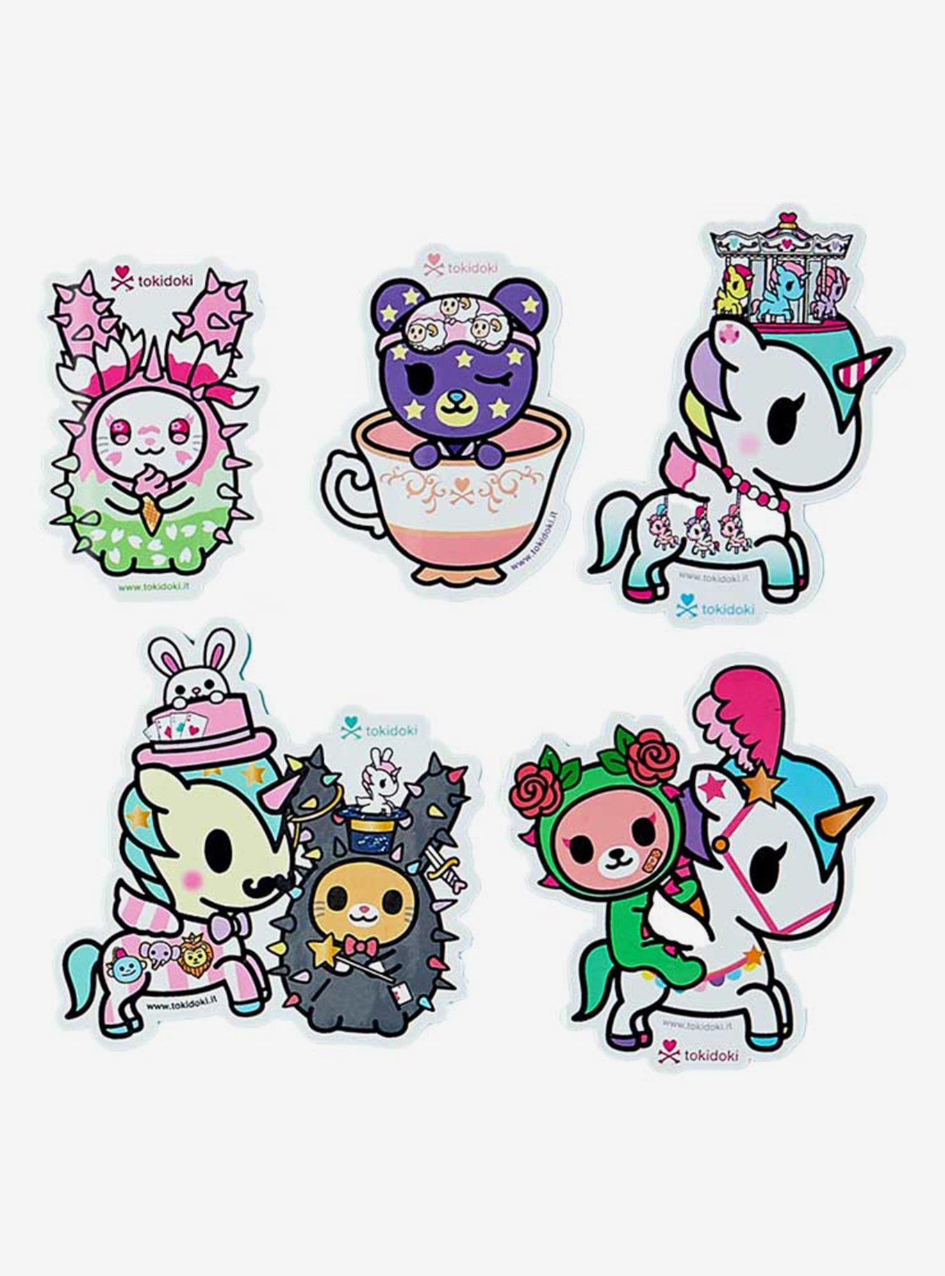 Tokidoki Carnival Sticker Set, , hi-res