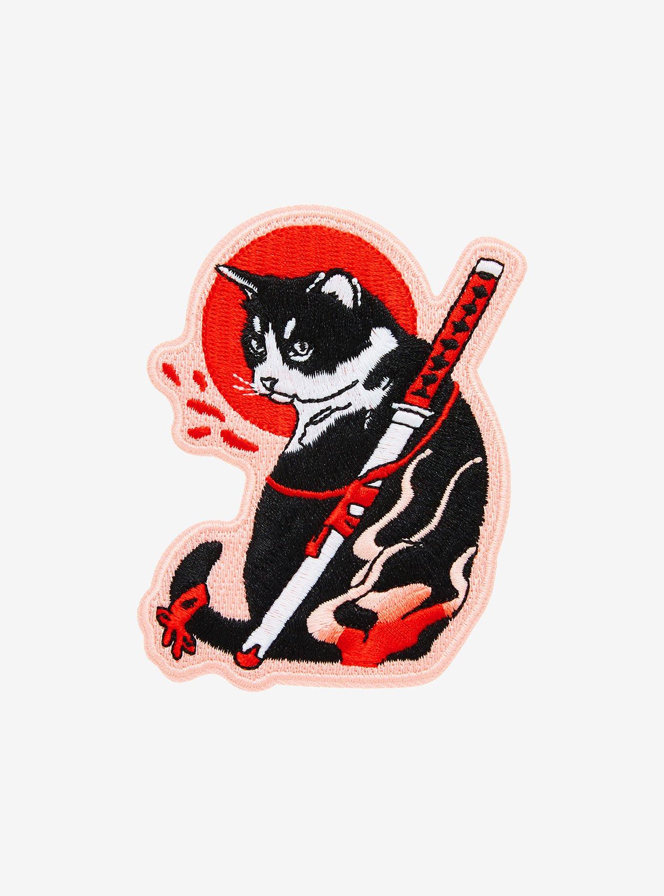 Samurai Cat Patch By Totem Skin, , hi-res