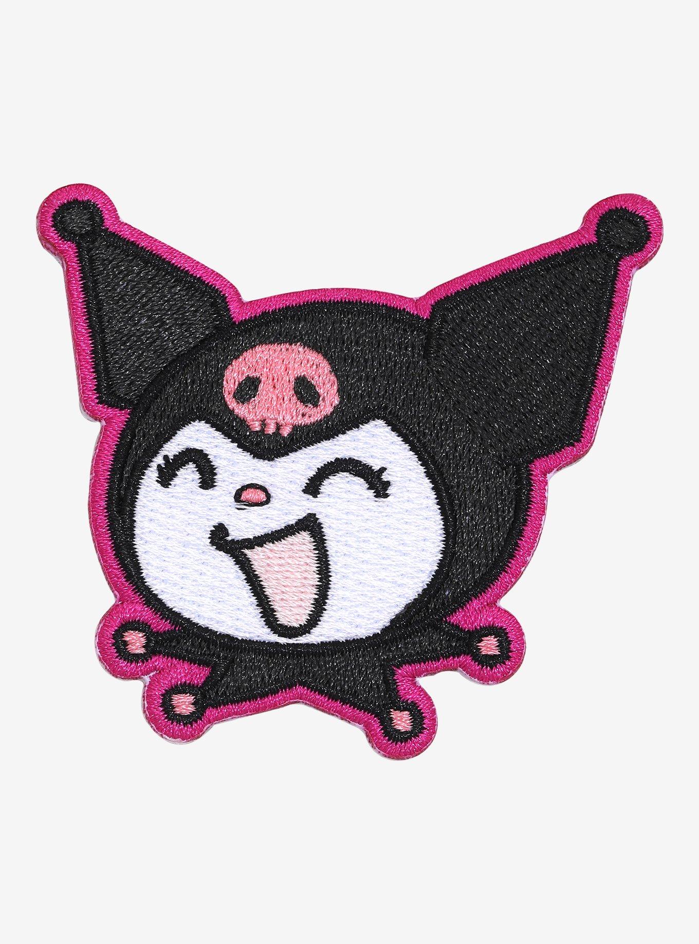 Kuromi Laughing Patch, , hi-res