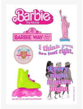 Barbie The Movie Props Sticker Sheet, , hi-res