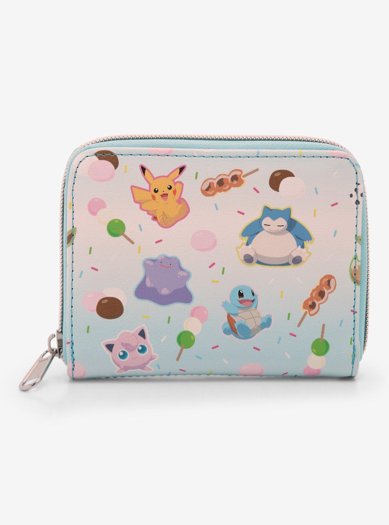 Loungefly Pokemon Japanese Treats Mini Zipper Wallet, , hi-res