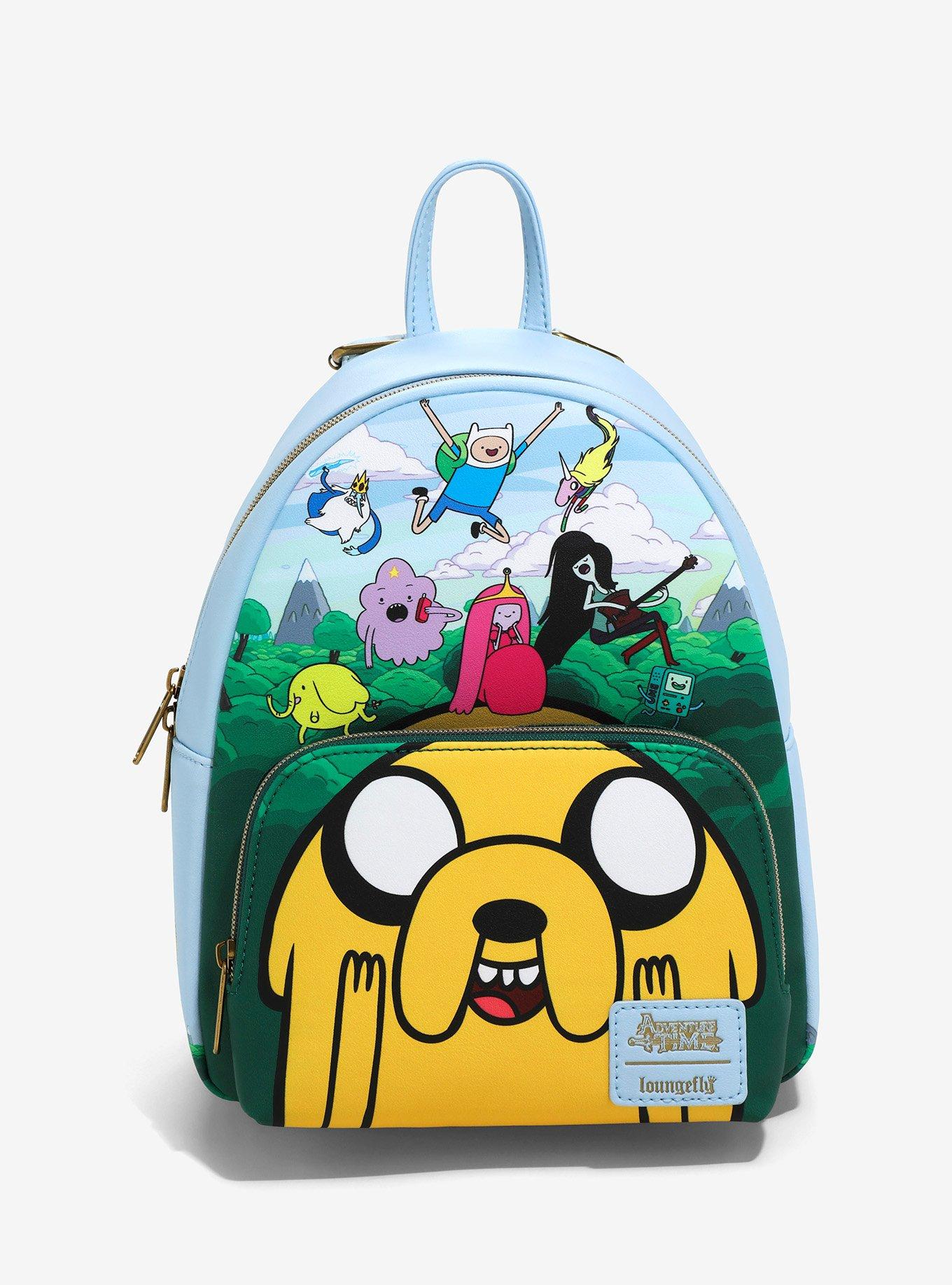 Loungefly Adventure Time Characters Mini Backpack