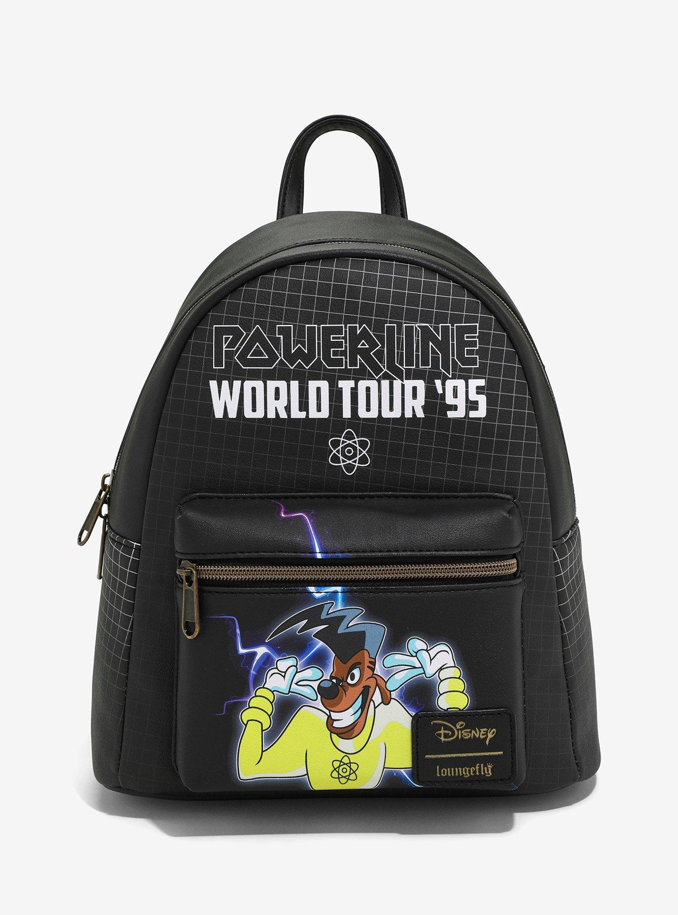 Loungefly Disney A Goofy Movie Powerline World Tour Mini Backpack