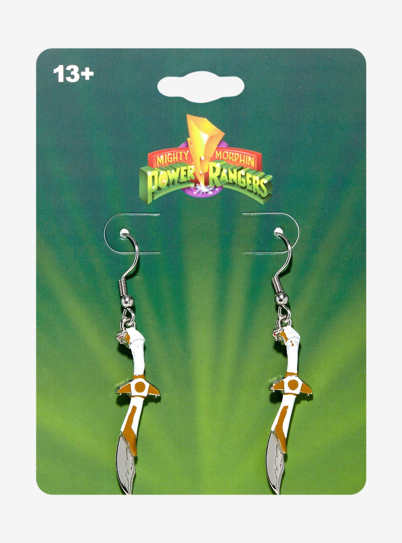 Mighty Morphin Power Rangers Saba Sword Drop Earrings, , hi-res