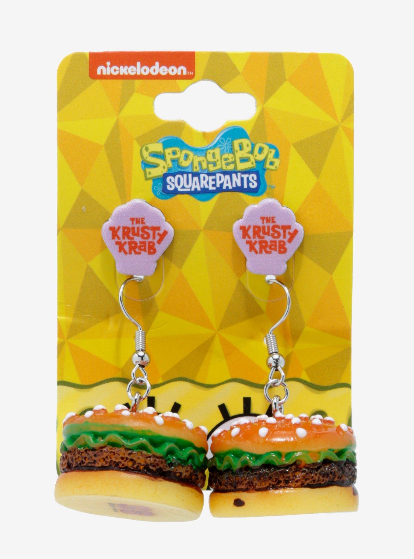 SpongeBob SquarePants Krusty Krab Earring Set, , hi-res