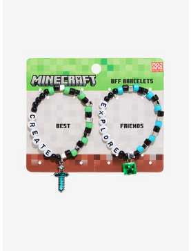 Minecraft Explore & Create Best Friend Beaded Bracelet Set, , hi-res