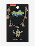 SpongeBob SquarePants Krabby Patties Charm Necklace, , hi-res