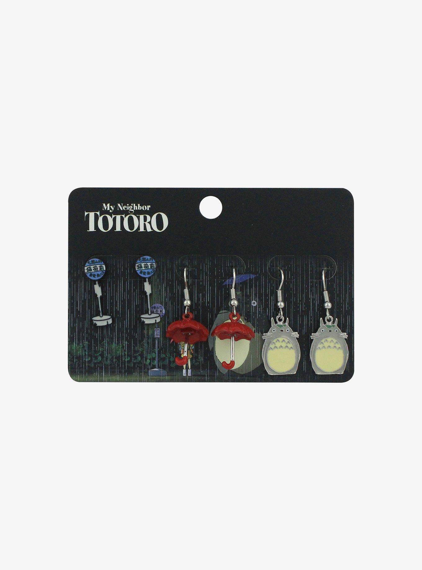 Studio Ghibli&reg; My Neighbor Totoro Bus Stop Icons Earring Set, , hi-res