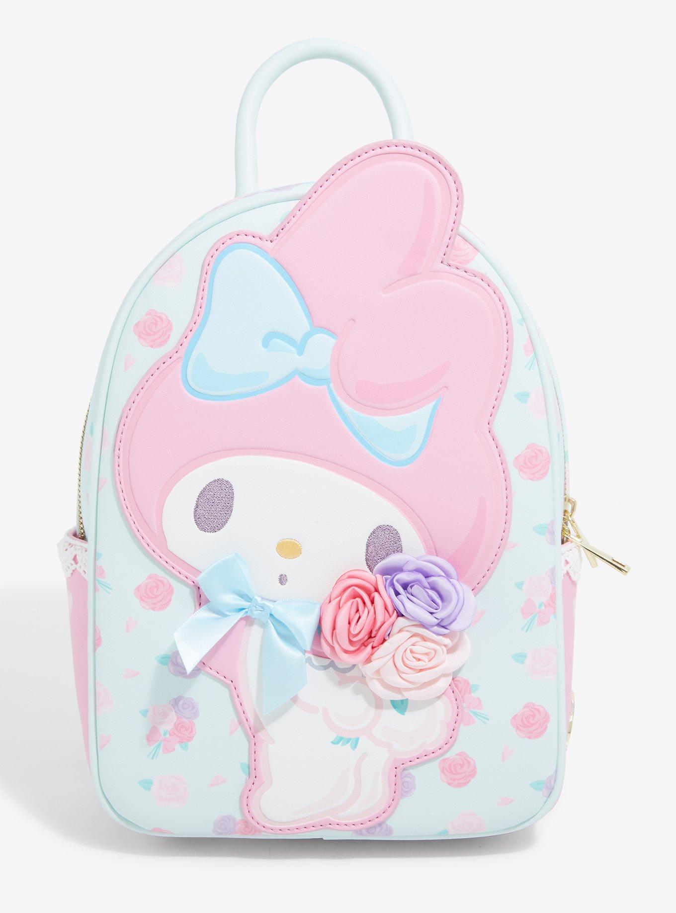 Her Universe My Melody Pastel Floral Mini Backpack Hot Topic