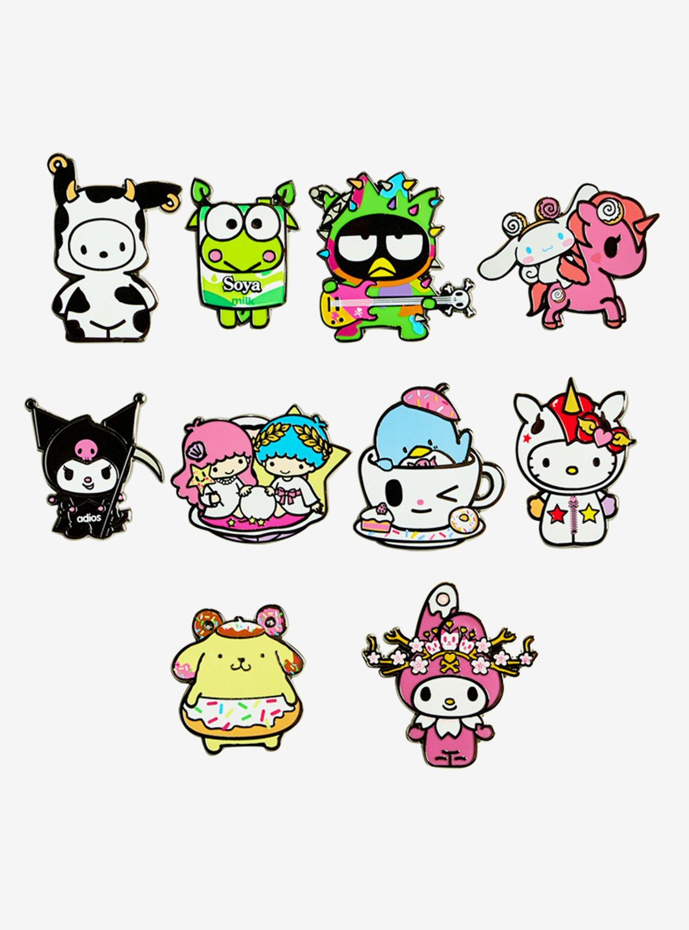 Tokidoki x Sanrio Characters blind box Pin Badge – Blind Box Empire