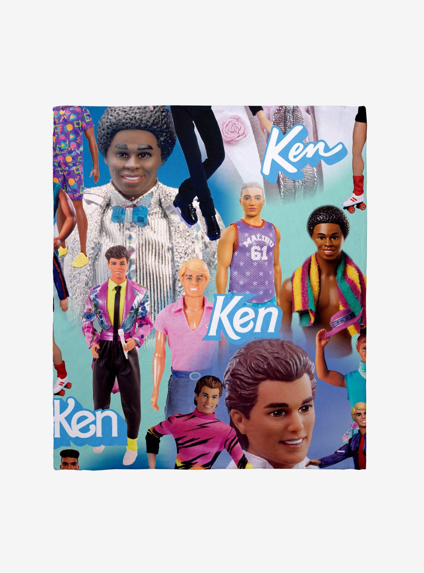 Barbie Ken Dolls Throw Blanket, , hi-res