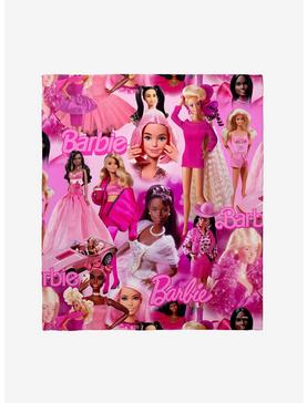 Barbie Pretty Pink Throw Blanket, , hi-res