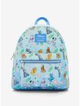 Loungefly Disney Dogs Floral Mini Backpack, , hi-res