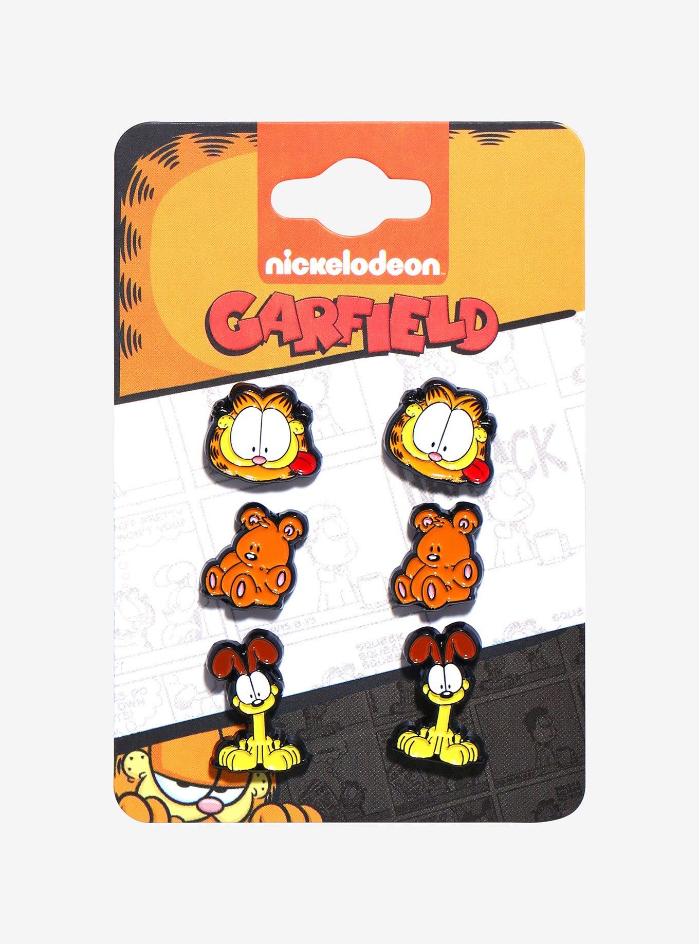 Garfield Characters Stud Earring Set
