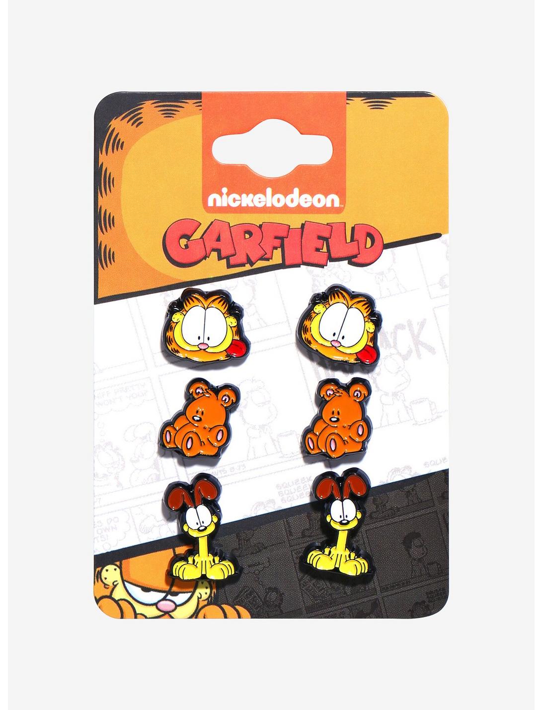 Garfield Characters Stud Earring Set, , hi-res