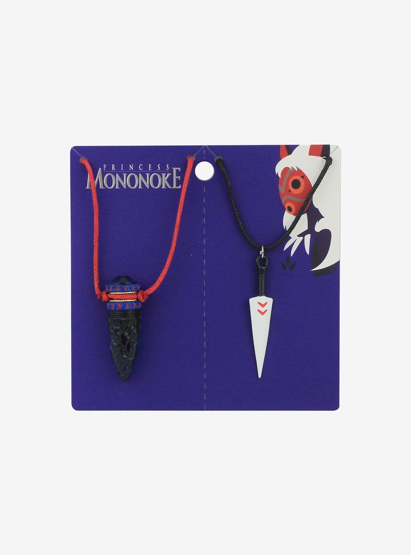 Studio Ghibli&reg; Princess Mononoke Pendant Best Friend Necklace Set, , hi-res