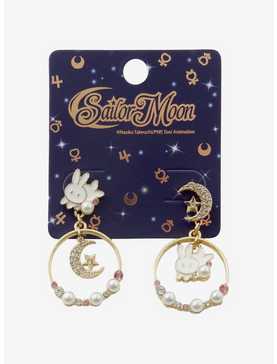 Pretty Guardian Sailor Moon Jeweled Bunny Earrings, , hi-res