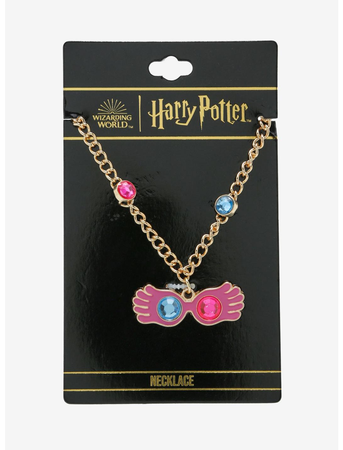 Harry Potter Luna Lovegood Glasses Necklace, , hi-res