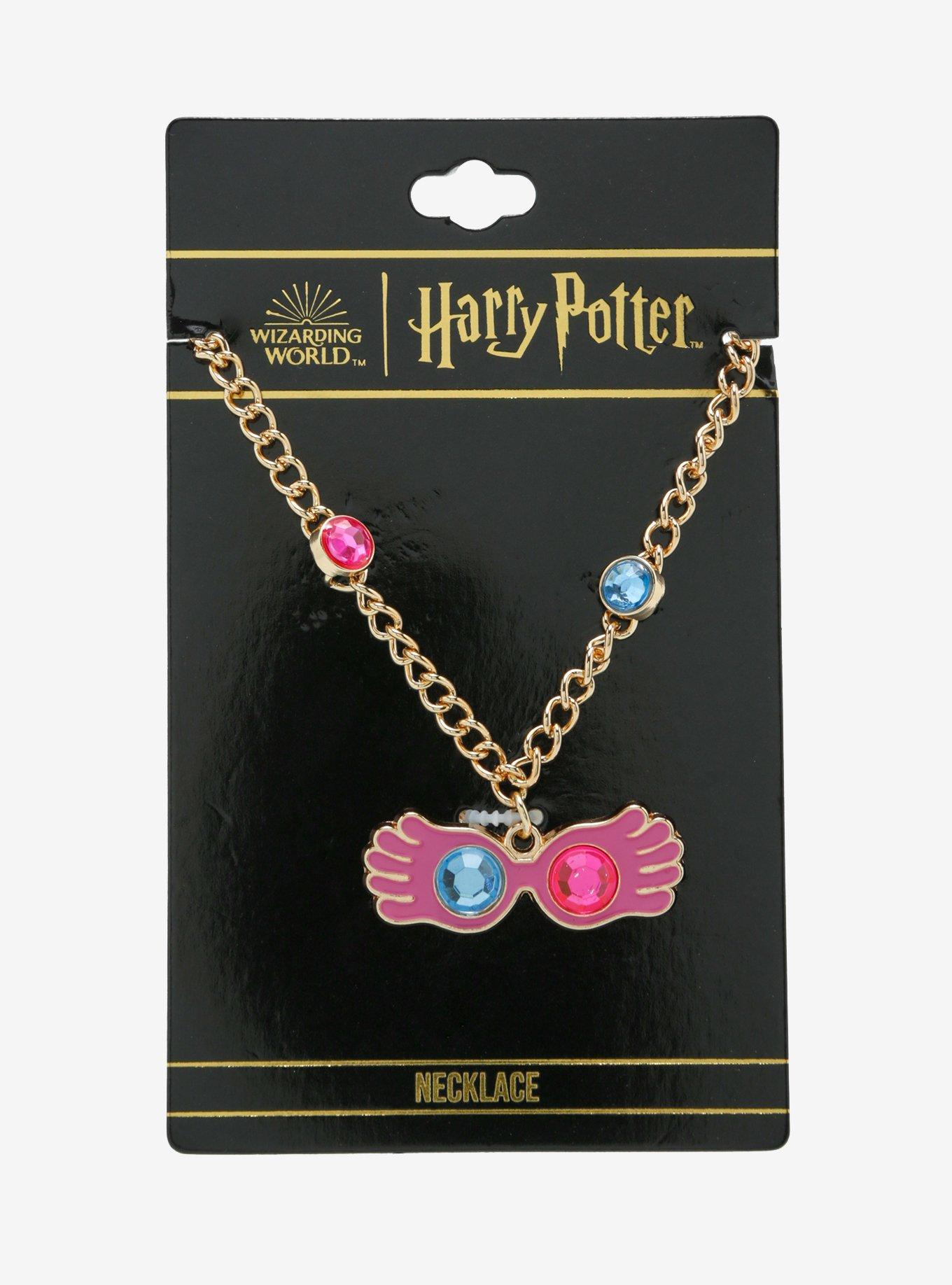 Harry Potter Luna Lovegood Glasses Necklace, , hi-res