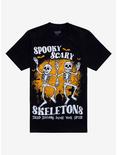Spooky Skeletons Boyfriend Fit Girls T-Shirt, MULTI, hi-res