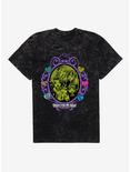 Monster High Mirror Hearts Group Mineral Wash T-Shirt, BLACK MINERAL WASH, hi-res