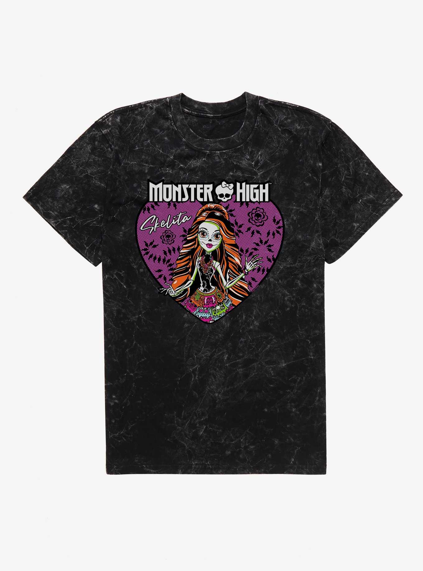 Monster High Skelita Calaveras Mineral Wash T-Shirt, , hi-res