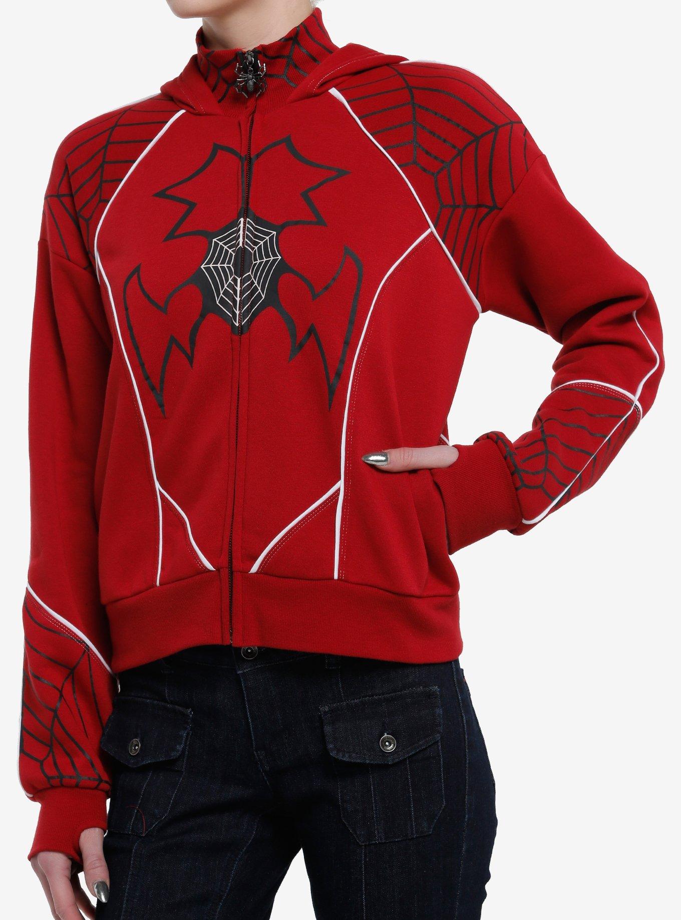 Her Universe Marvel Madame Web Cassie Webb Girls Hoodie, , hi-res