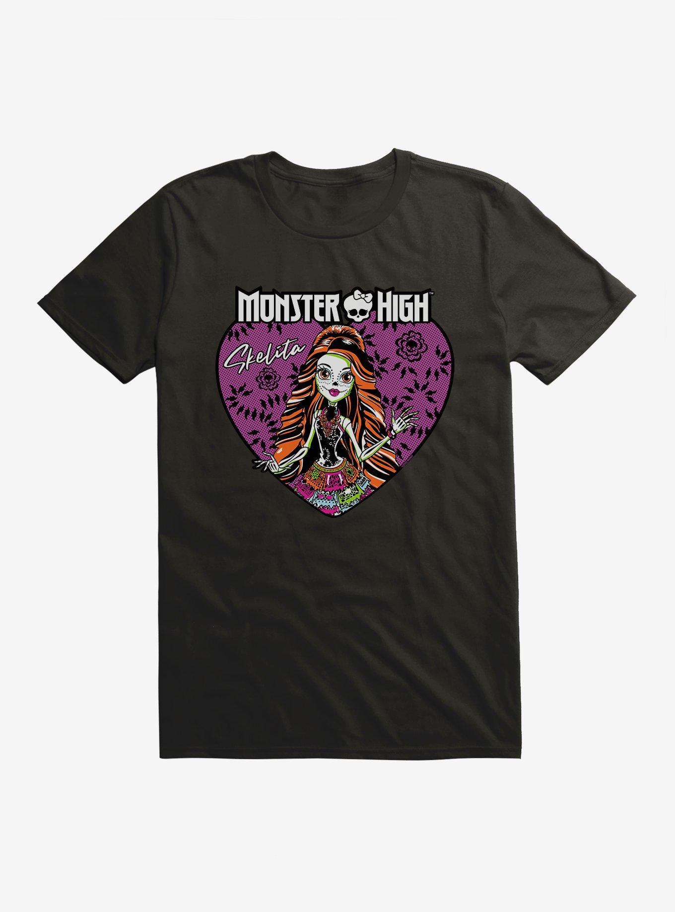 Monster High Skelita Calaveras T-Shirt, BLACK, hi-res