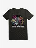 Monster High Night Sky Group T-Shirt, BLACK, hi-res