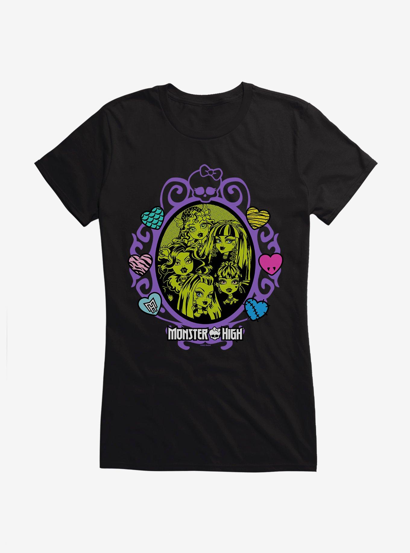 Monster High Mirror Hearts Group Girls T-Shirt, , hi-res