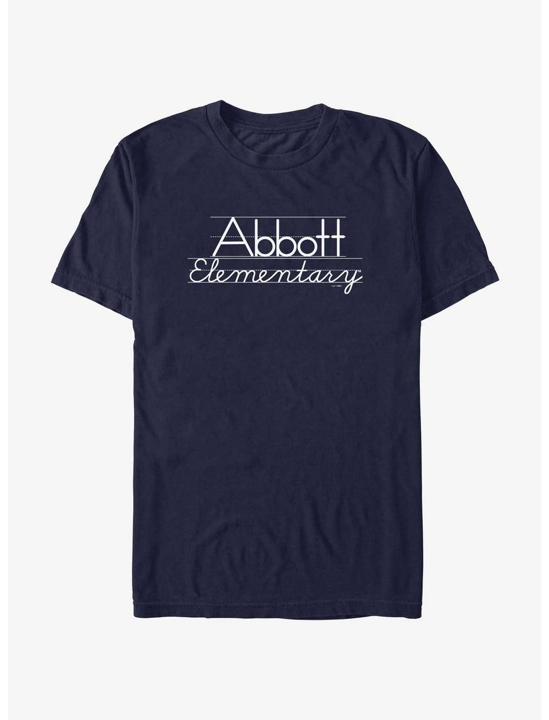 Abbott Elementary Logo T-Shirt, NAVY, hi-res