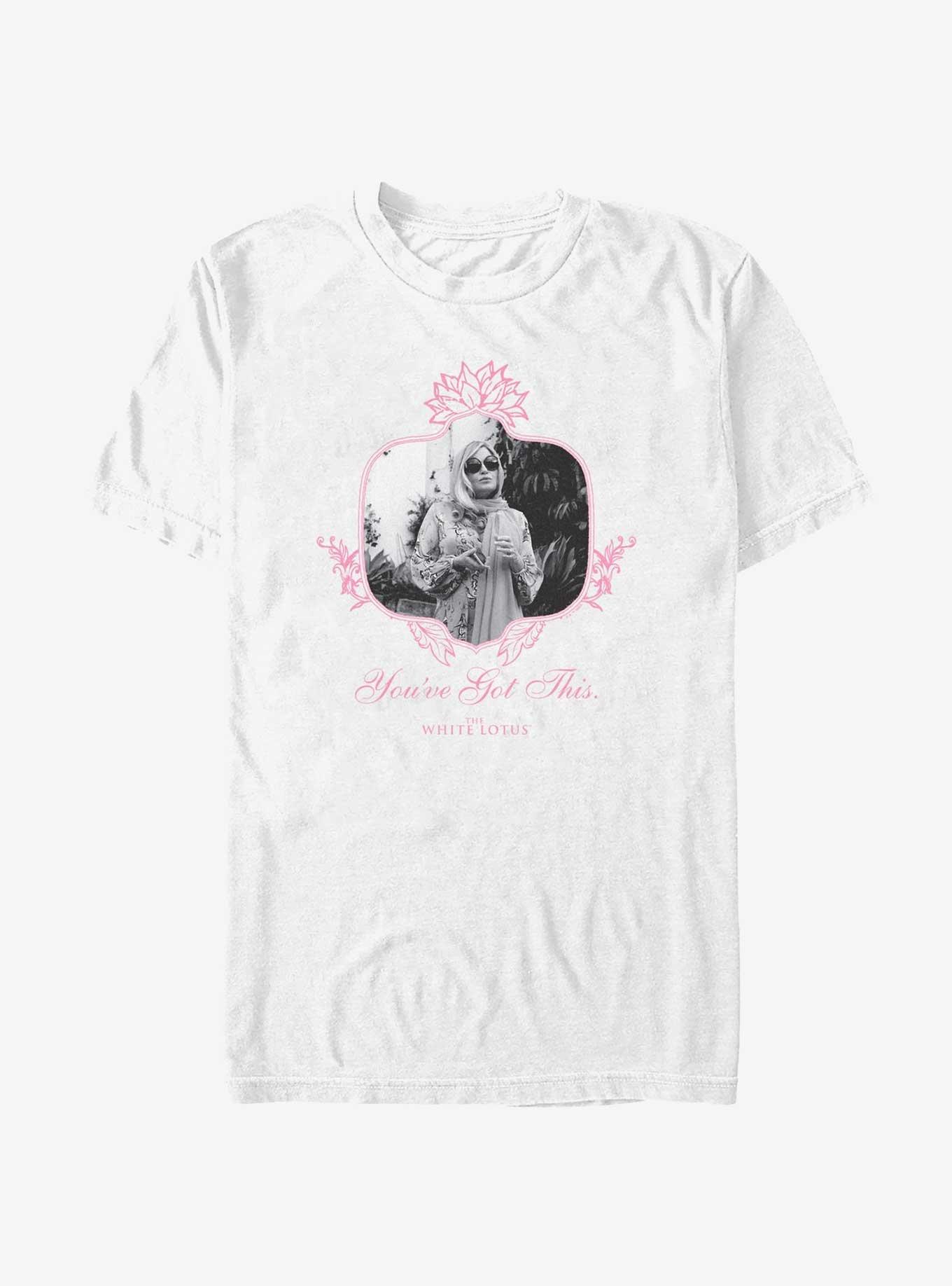 The White Lotus Tanya You've Got This T-Shirt, WHITE, hi-res