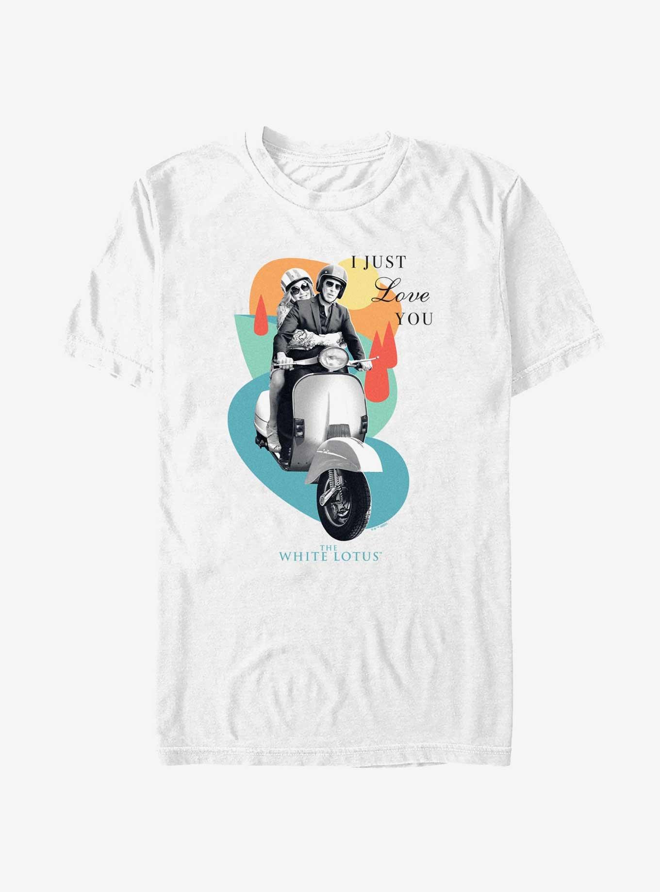 The White Lotus Scooter Love T-Shirt, , hi-res