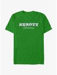 Abbott Elementary Graphic Logo T-Shirt, KELLY, hi-res