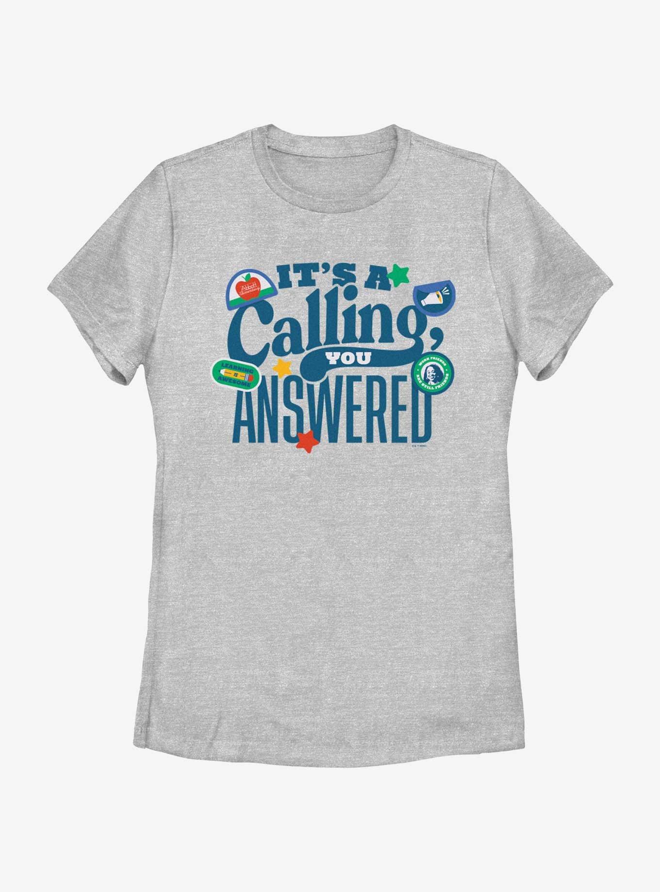 Abbott Elementary A Calling You Answered Womens T-Shirt, ATH HTR, hi-res