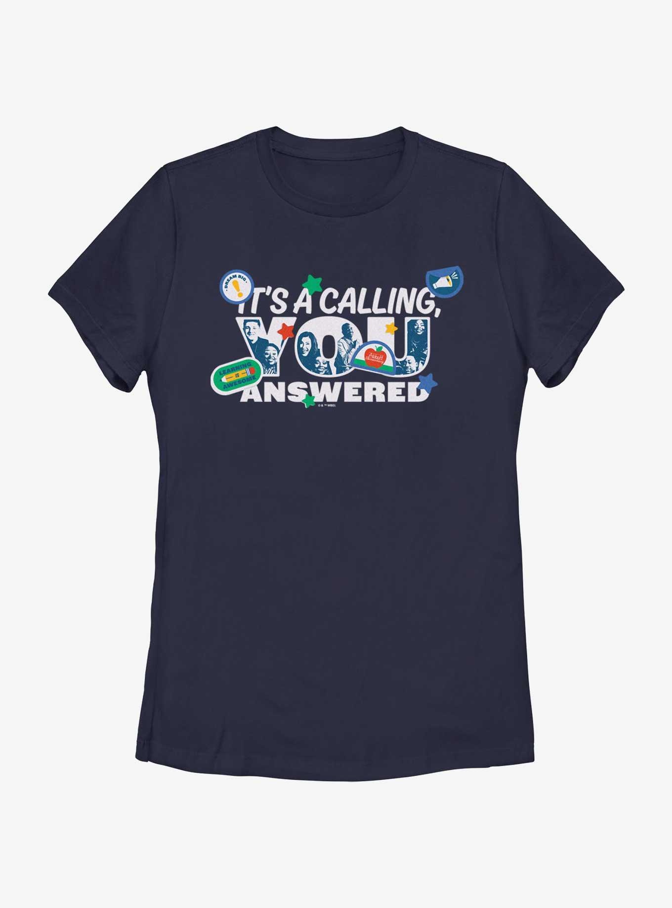 Abbott Elementary It's A Calling, You Answered Womens T-Shirt, , hi-res