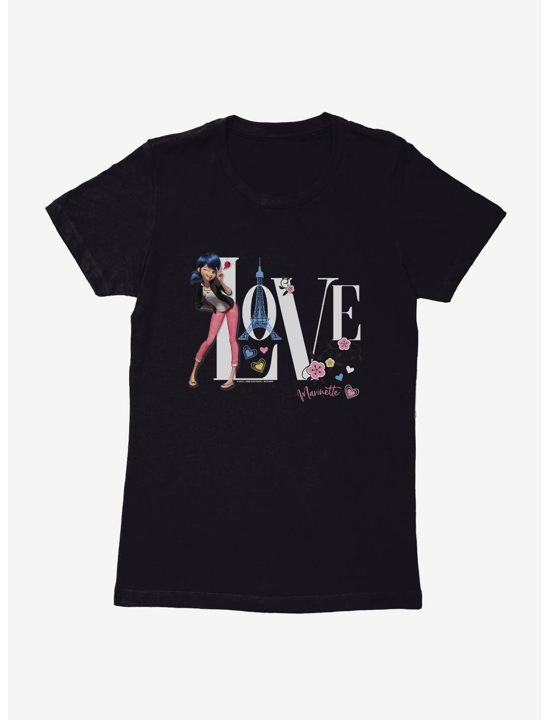 Miraculous Ladybug Marinette Love Paris Womens T-Shirt, , hi-res