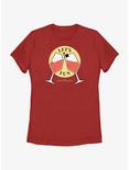 The White Lotus Let's Fun Toast Womens T-Shirt, RED, hi-res