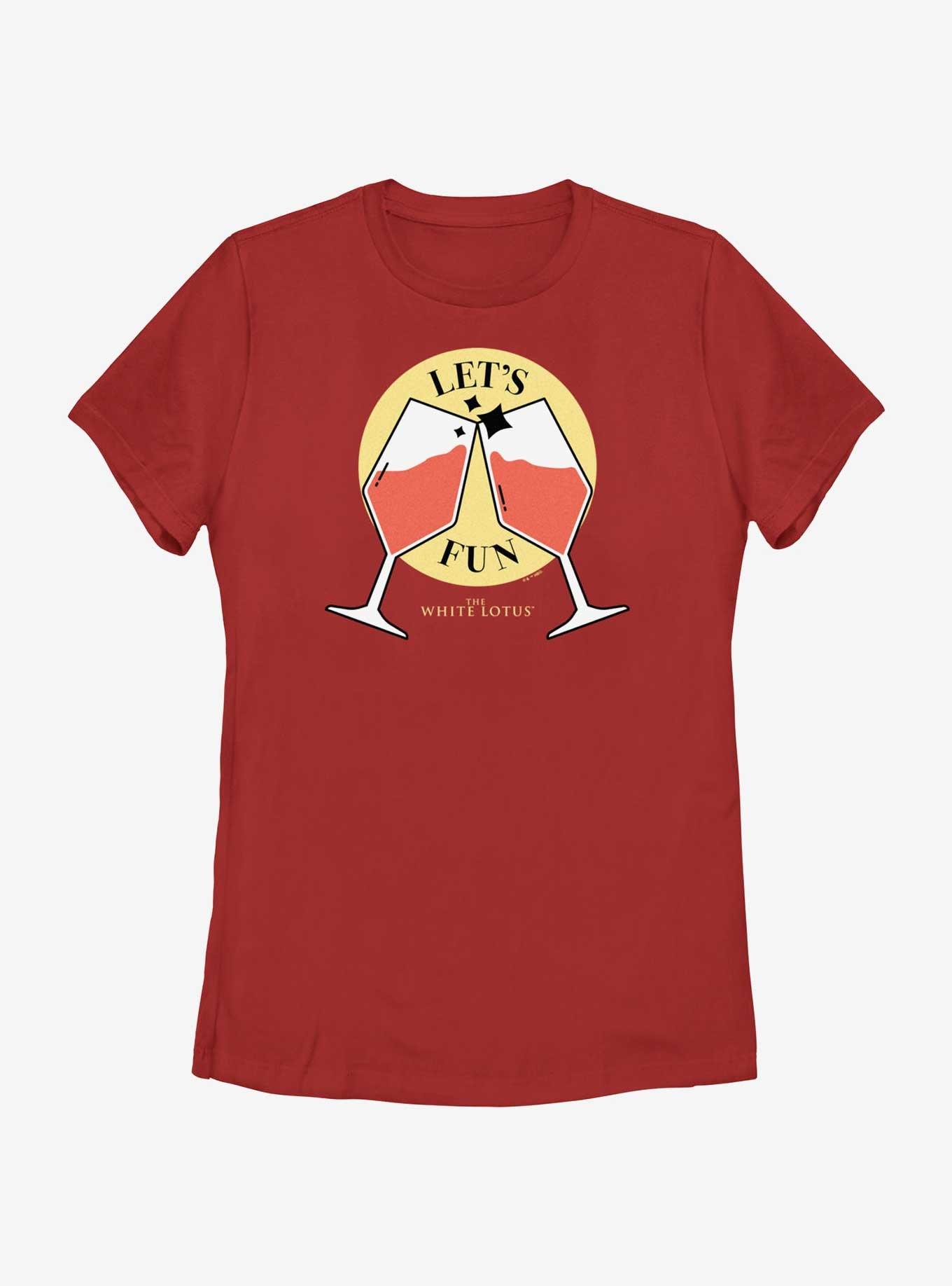 The White Lotus Let's Fun Toast Womens T-Shirt, , hi-res