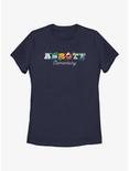 Abbott Elementary Color Logo Womens T-Shirt, NAVY, hi-res