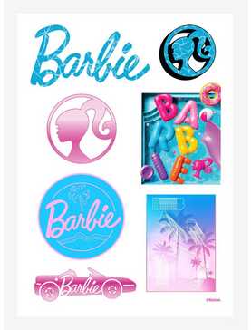 Barbie Malibu Pool Kiss-Cut Sticker Sheet, , hi-res