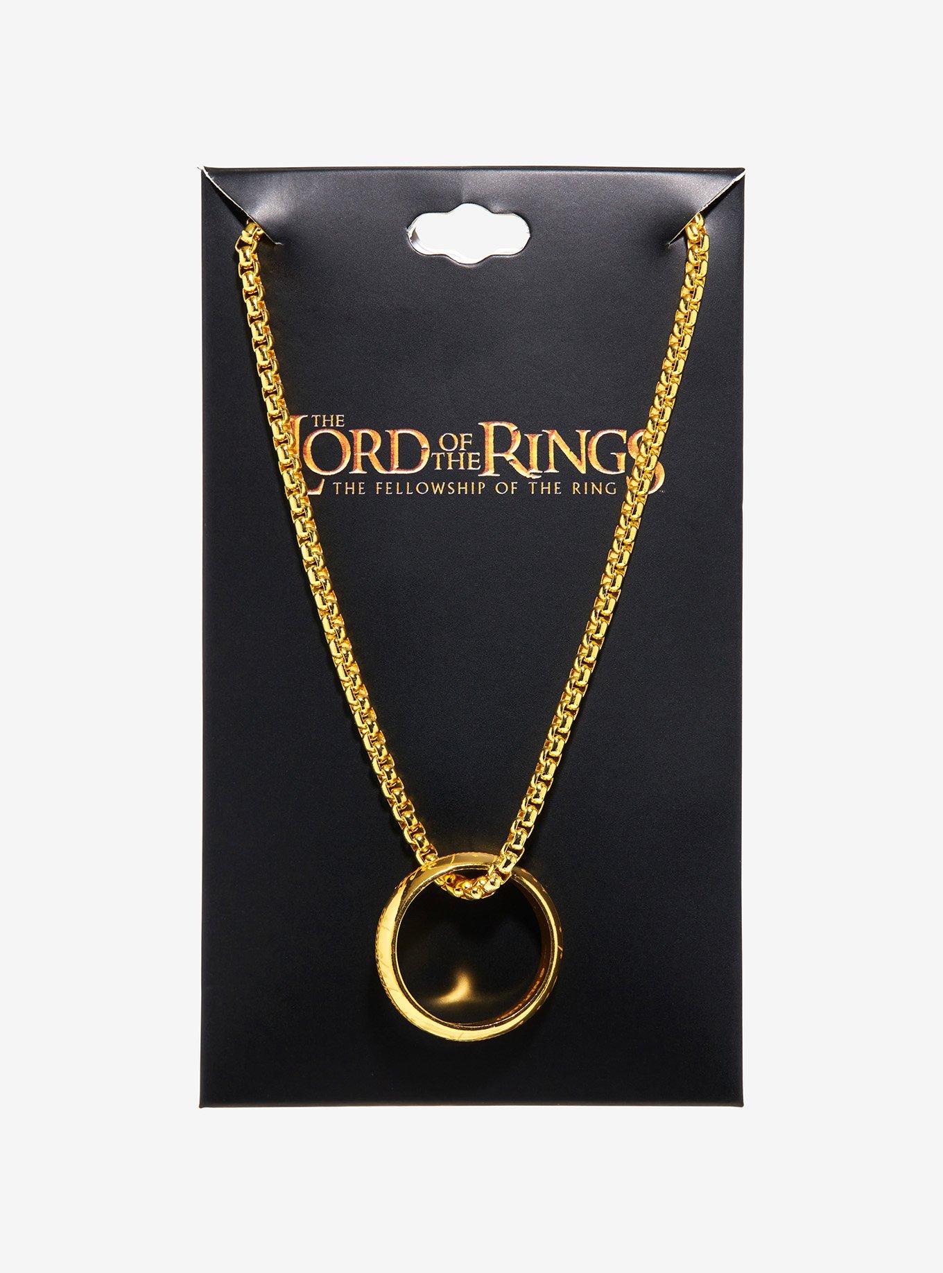 The Lord Of The Rings One Ring Replica Necklace