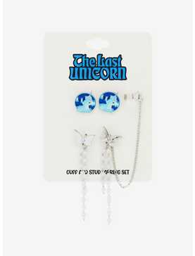 The Last Unicorn Icons Cuff Earring Set, , hi-res