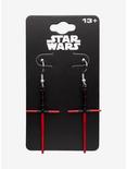Star Wars Kylo Ren Lightsaber Drop Earrings, , hi-res