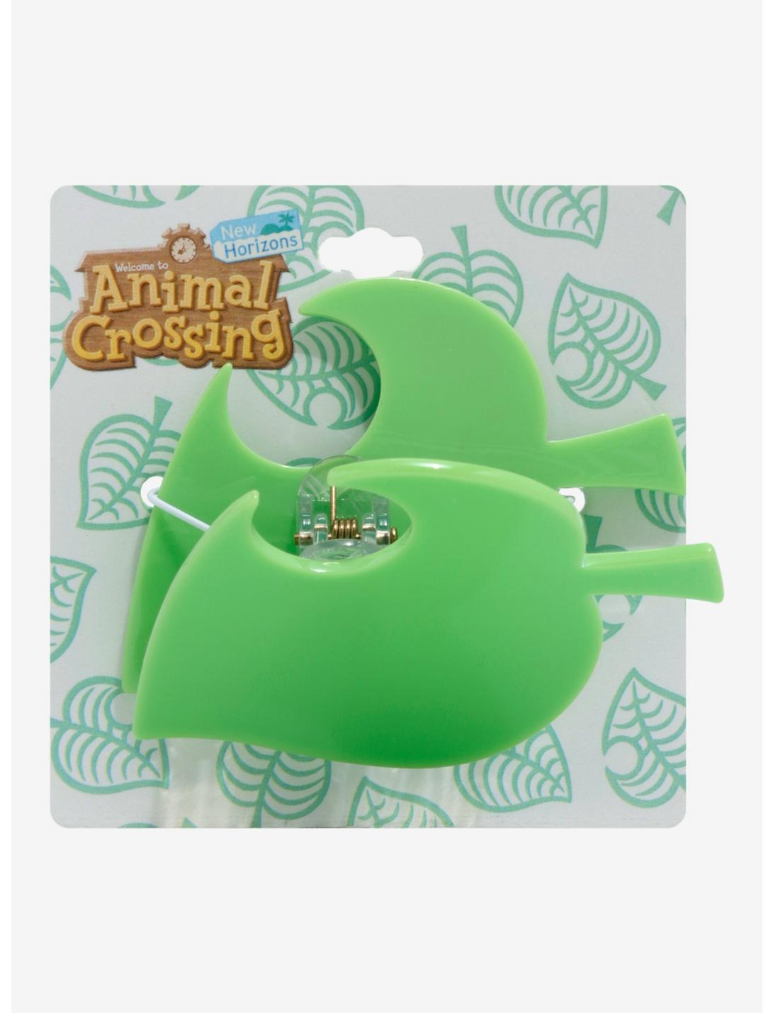 Animal Crossing: New Horizons Leaf Claw Hair Clip, , hi-res