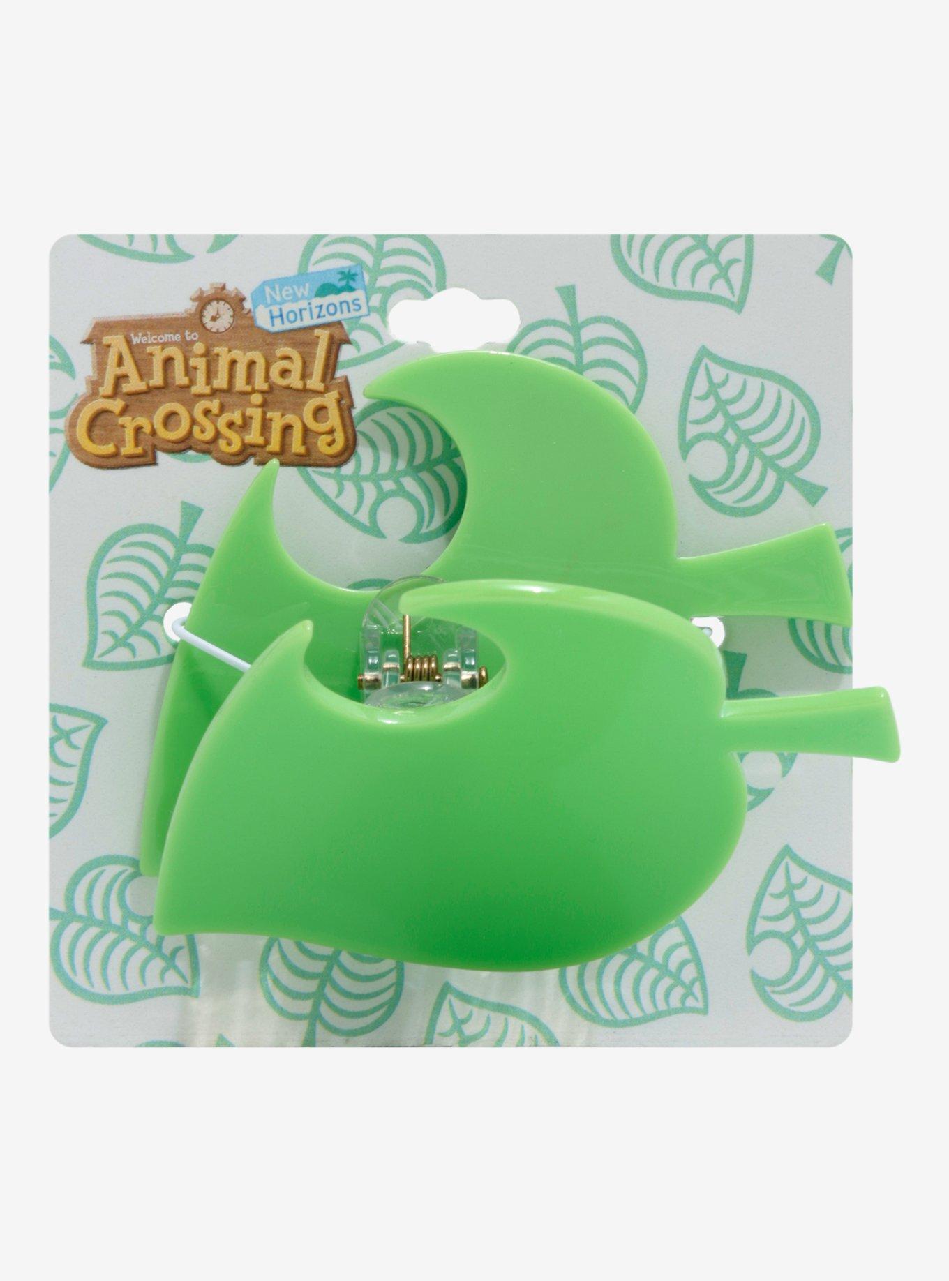 Animal Crossing: New Horizons Leaf Claw Hair Clip, , hi-res