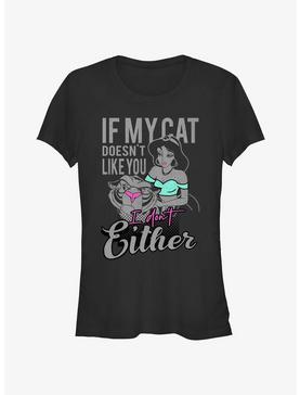 Disney Aladdin Jasmine If My Cat Doens't Like You I Don't Either Girls T-Shirt, , hi-res
